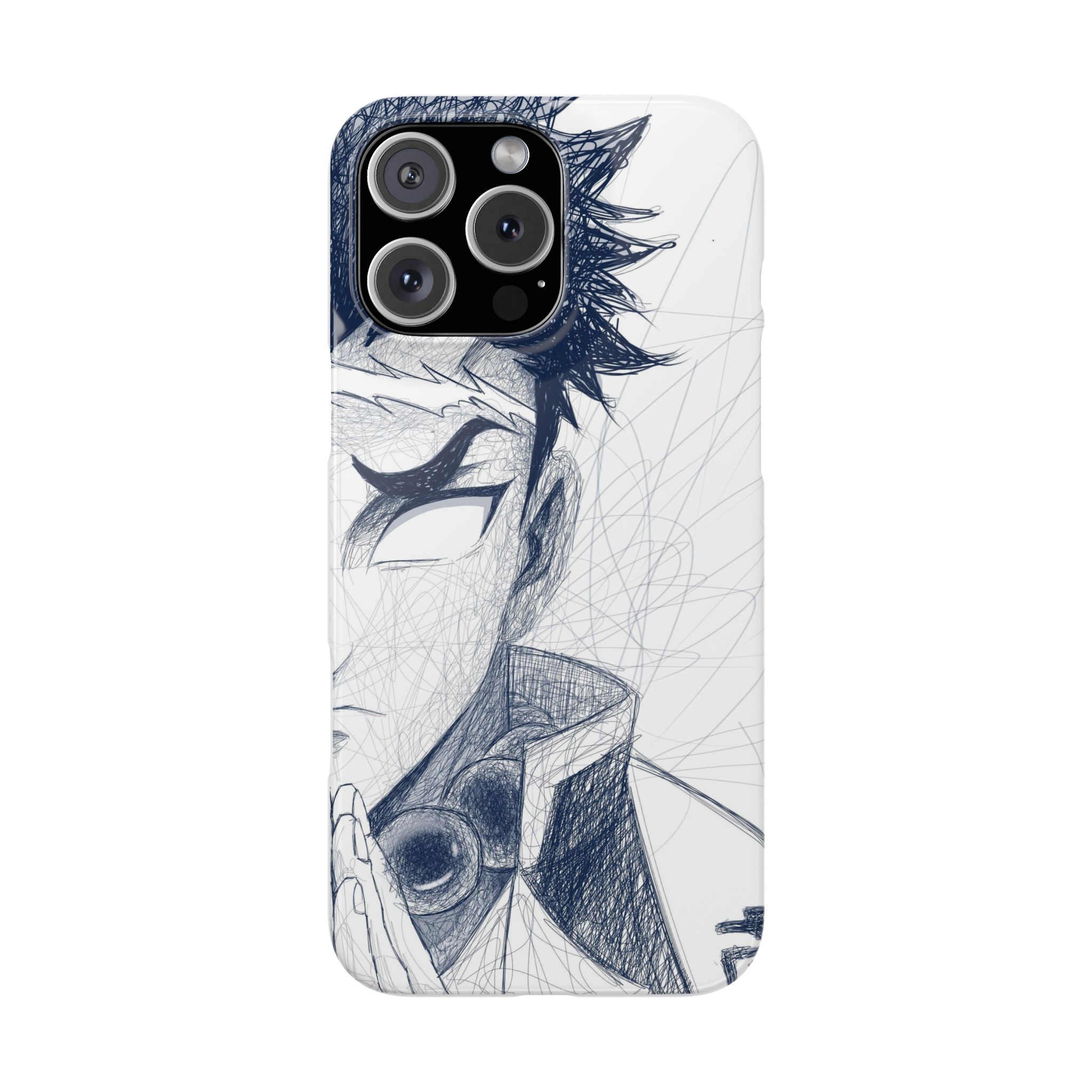 亂線畫風高清彩繪全包防摔菲林殼-ZUIHANG SHOP