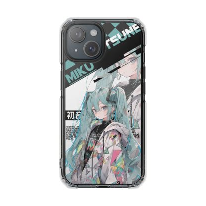 初音未來透明磁吸防摔手機殼-ZUIHANG SHOP