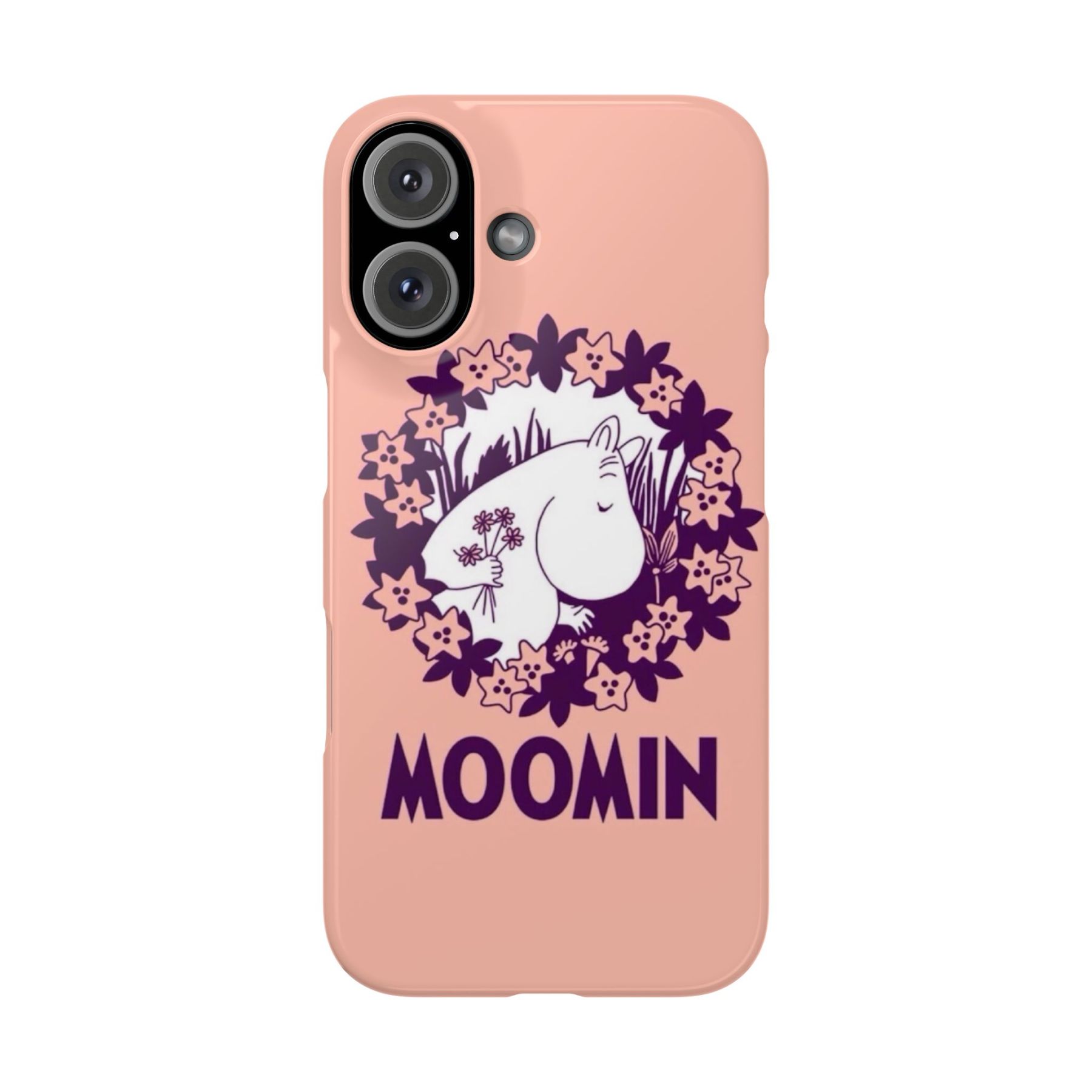 Moomin 姆明高清彩繪全包防摔菲林殼