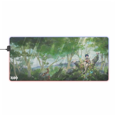 風與牧歌之城 主題桌墊 LED遊戲滑鼠墊-ZUIHANG SHOP