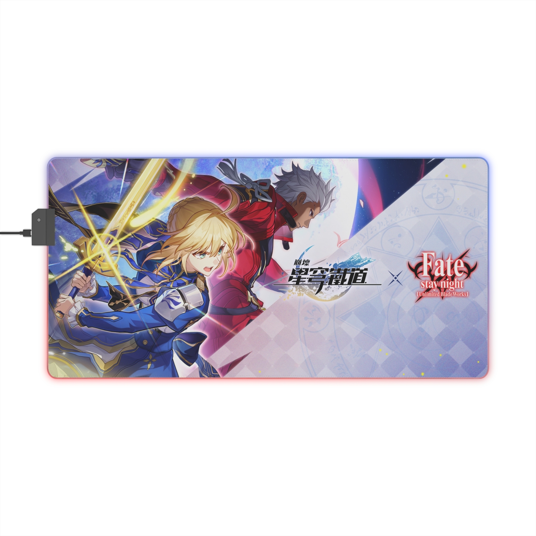 崩壞:星穹鐵道 主題桌墊 LED遊戲滑鼠墊-ZUIHANG SHOP