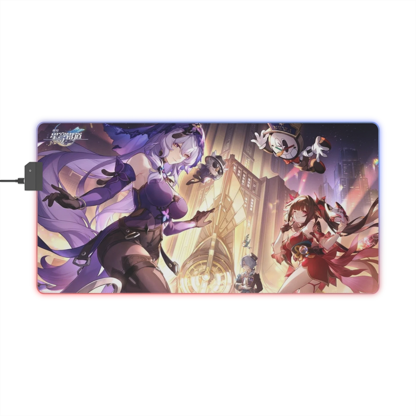 崩壞:星穹鐵道 主題桌墊 LED遊戲滑鼠墊-ZUIHANG SHOP