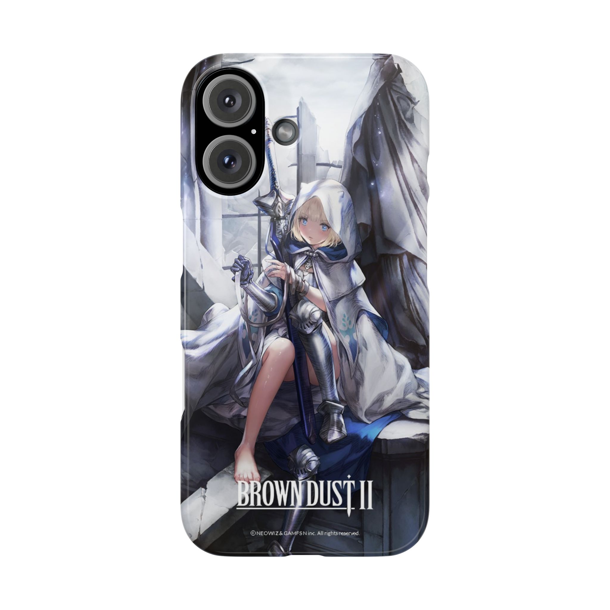 棕色塵埃高清彩繪全包防摔菲林殼-ZUIHANG SHOP