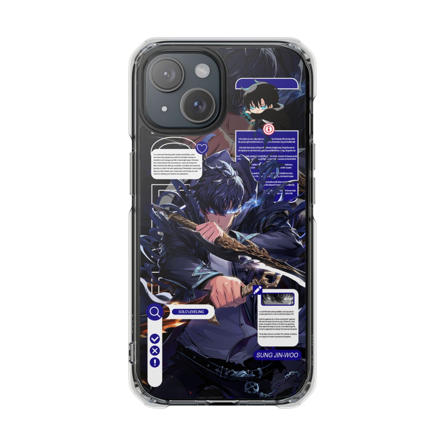 我獨自升級透明磁吸防摔手機殼-ZUIHANG SHOP