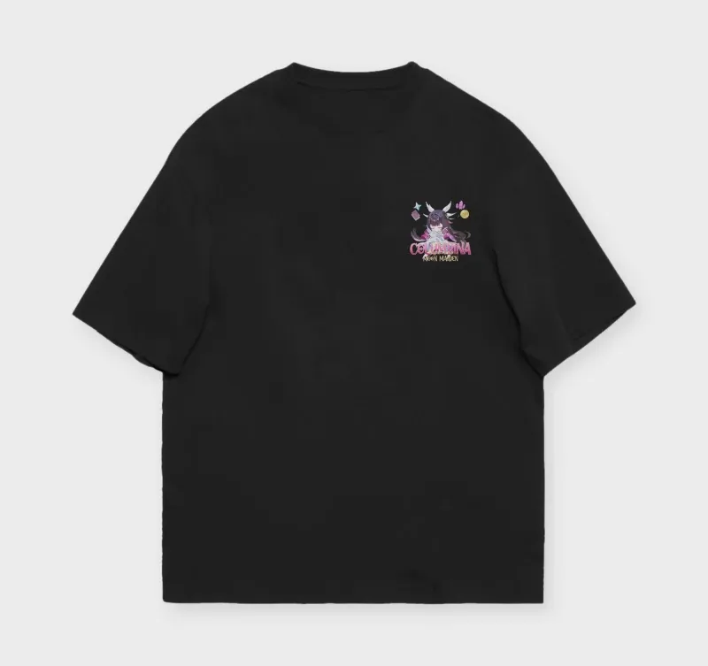 哥倫比婭 “月之少女” 原神粉絲自製T恤