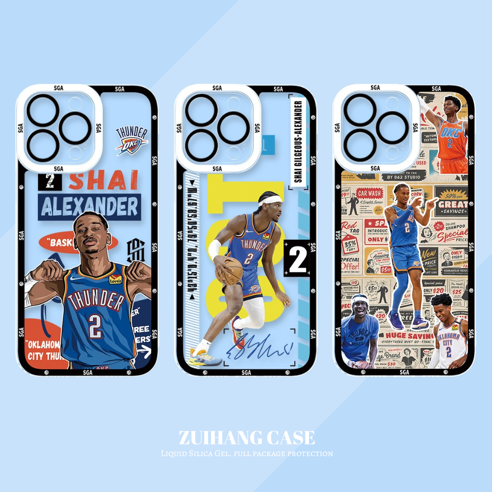 NBA球星天使眼透明防摔軟殼-ZUIHANG SHOP