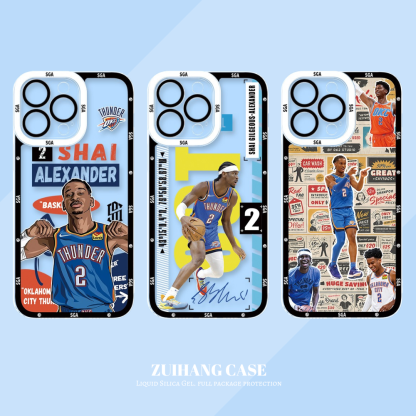 NBA球星天使眼透明防摔軟殼-ZUIHANG SHOP