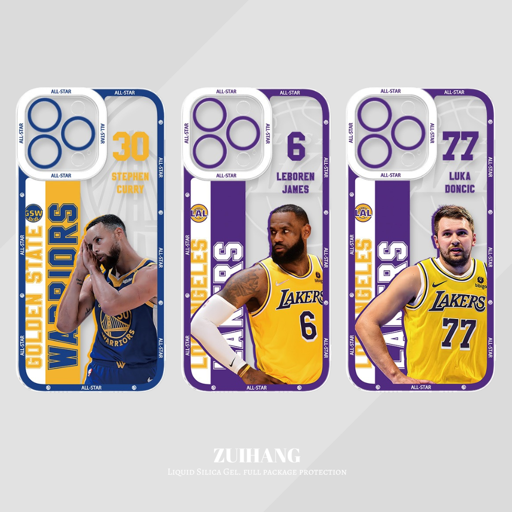 NBA球星天使眼透明防摔軟殼-ZUIHANG SHOP