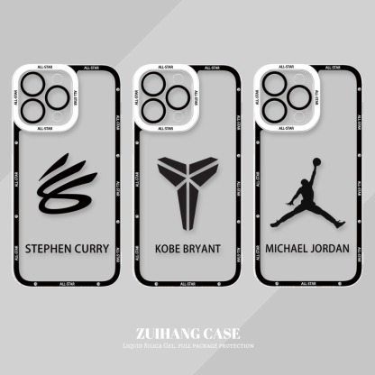 NBA隊徽天使眼透明防摔軟殼-ZUIHANG SHOP