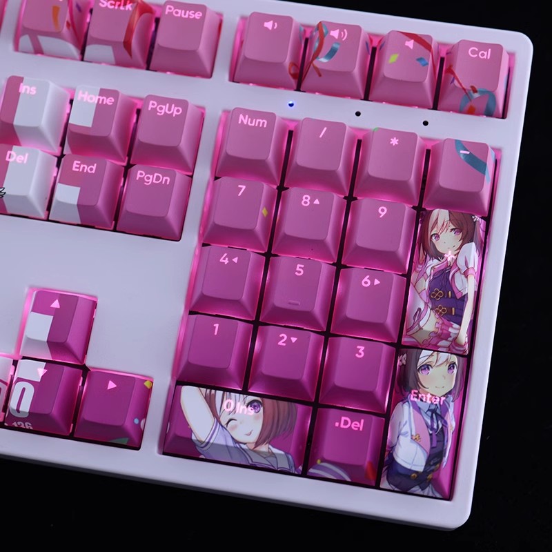 特別周透光RGB108鍵標準配列衛星軸鍵帽-ZUIHANG SHOP
