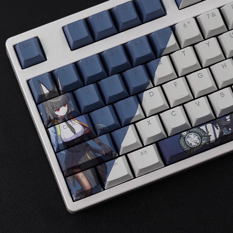 絕區零星見雅透光RGB108鍵標準配列衛星軸鍵帽