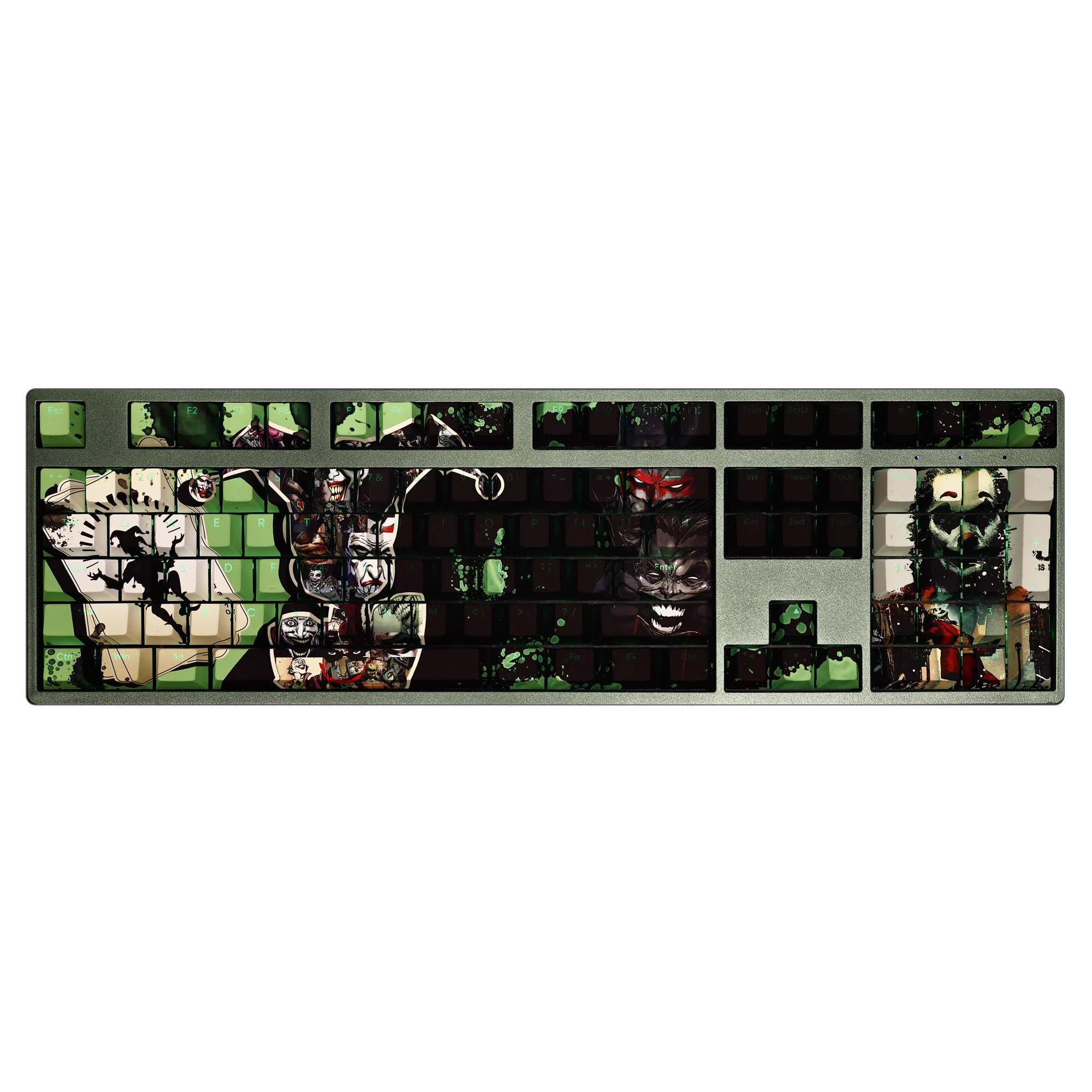 小丑透光RGB108鍵標準配列衛星軸鍵帽-ZUIHANG SHOP