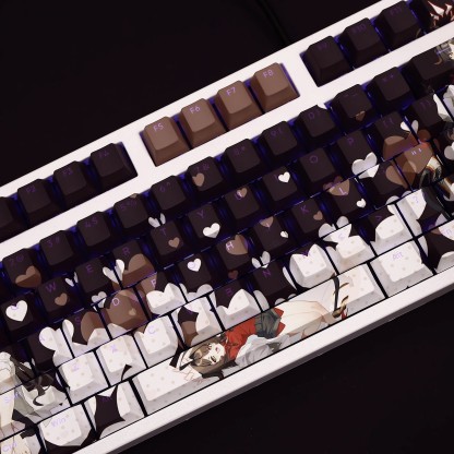 鬼怒川霞透光RGB108鍵標準配列衛星軸鍵帽-ZUIHANG SHOP