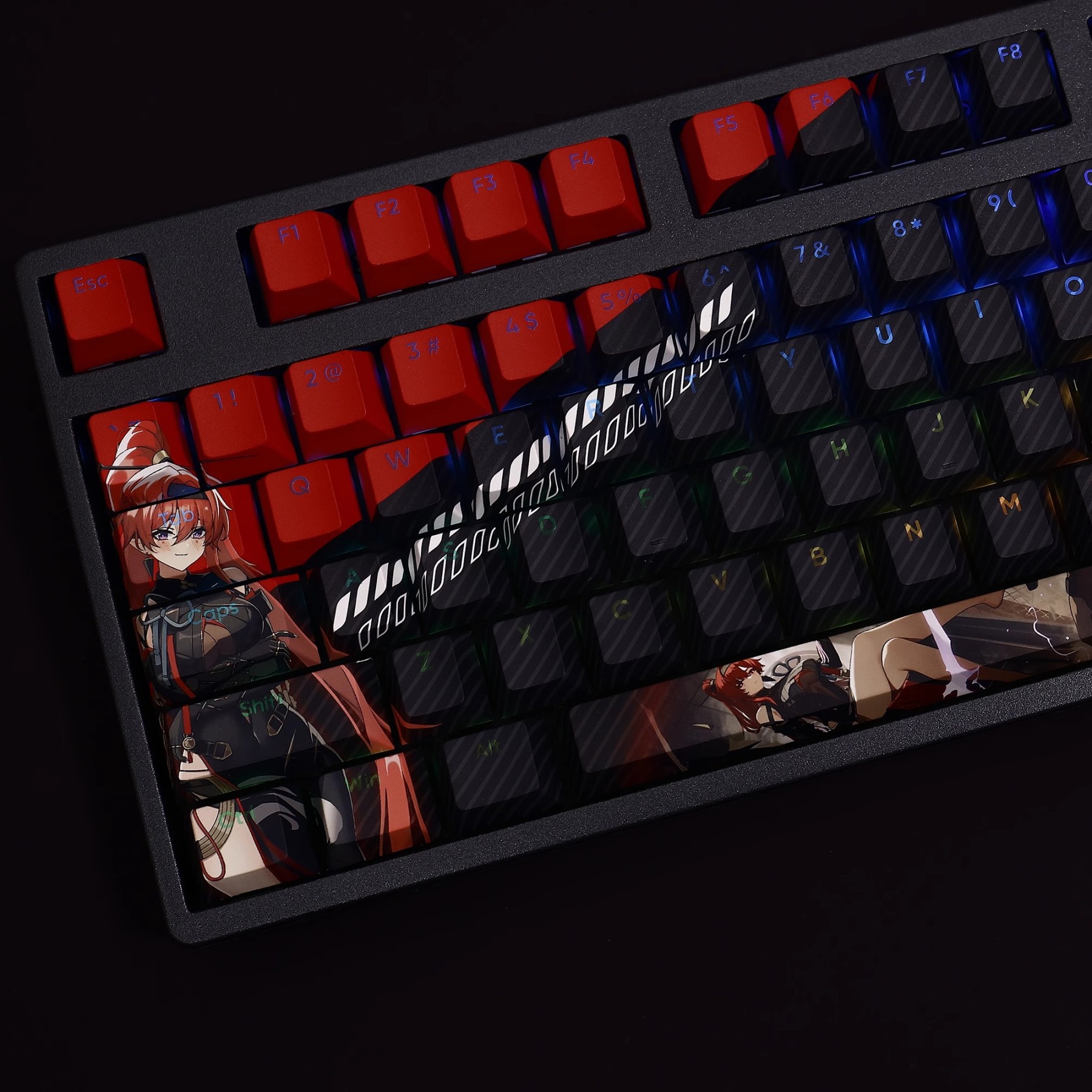 鳴潮吟霖透光RGB108鍵標準配列衛星軸鍵帽-ZUIHANG SHOP