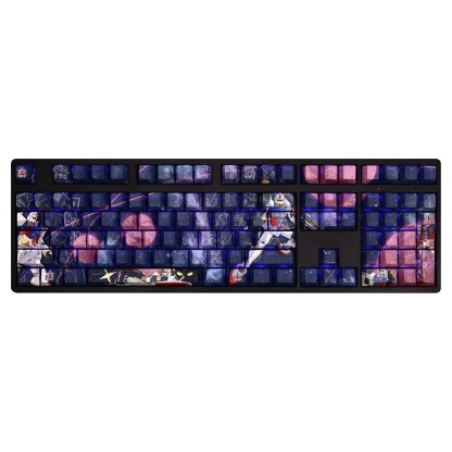 元祖高達透光RGB108鍵標準配列衛星軸鍵帽