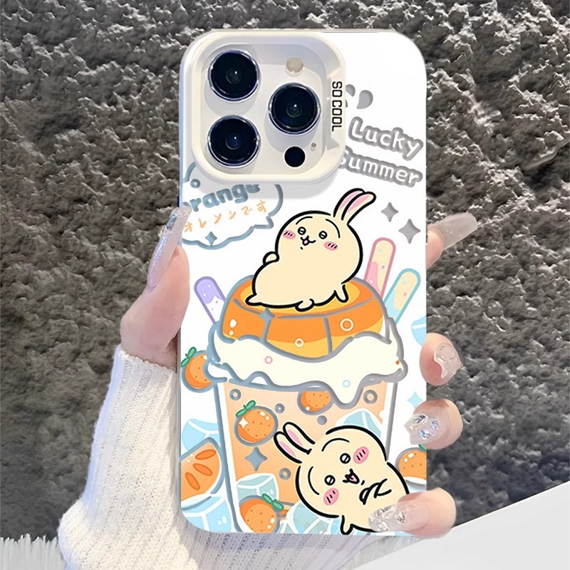 Chiikawa彩銀線條漸變防摔手機殼-ZUIHANG SHOP