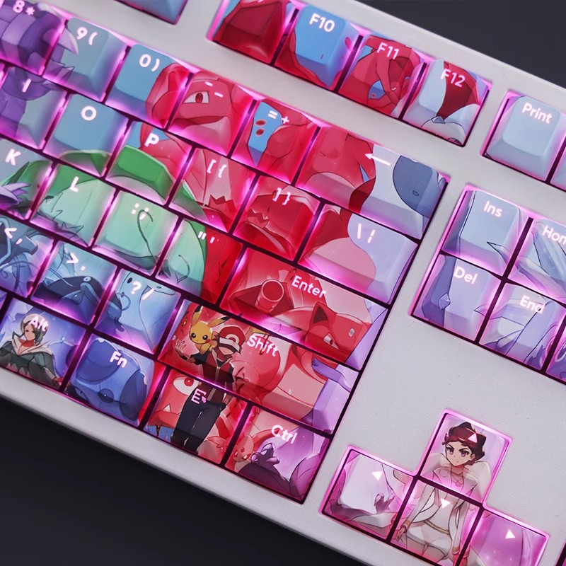 精靈寶可夢 108鍵 標準配列 衛星軸鍵帽-ZUIHANG SHOP