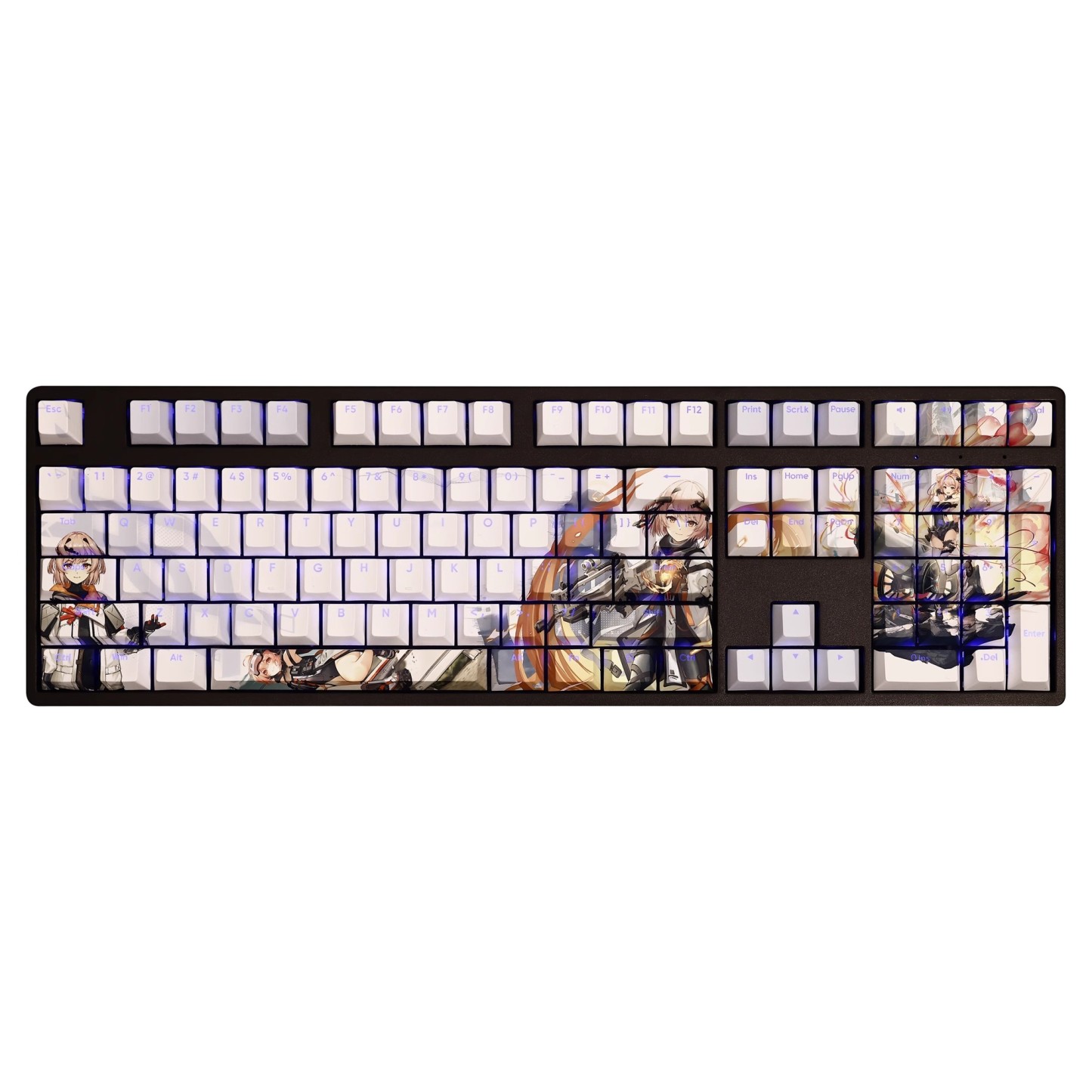 芙提雅透光RGB108鍵標準配列衛星軸鍵帽-ZUIHANG SHOP