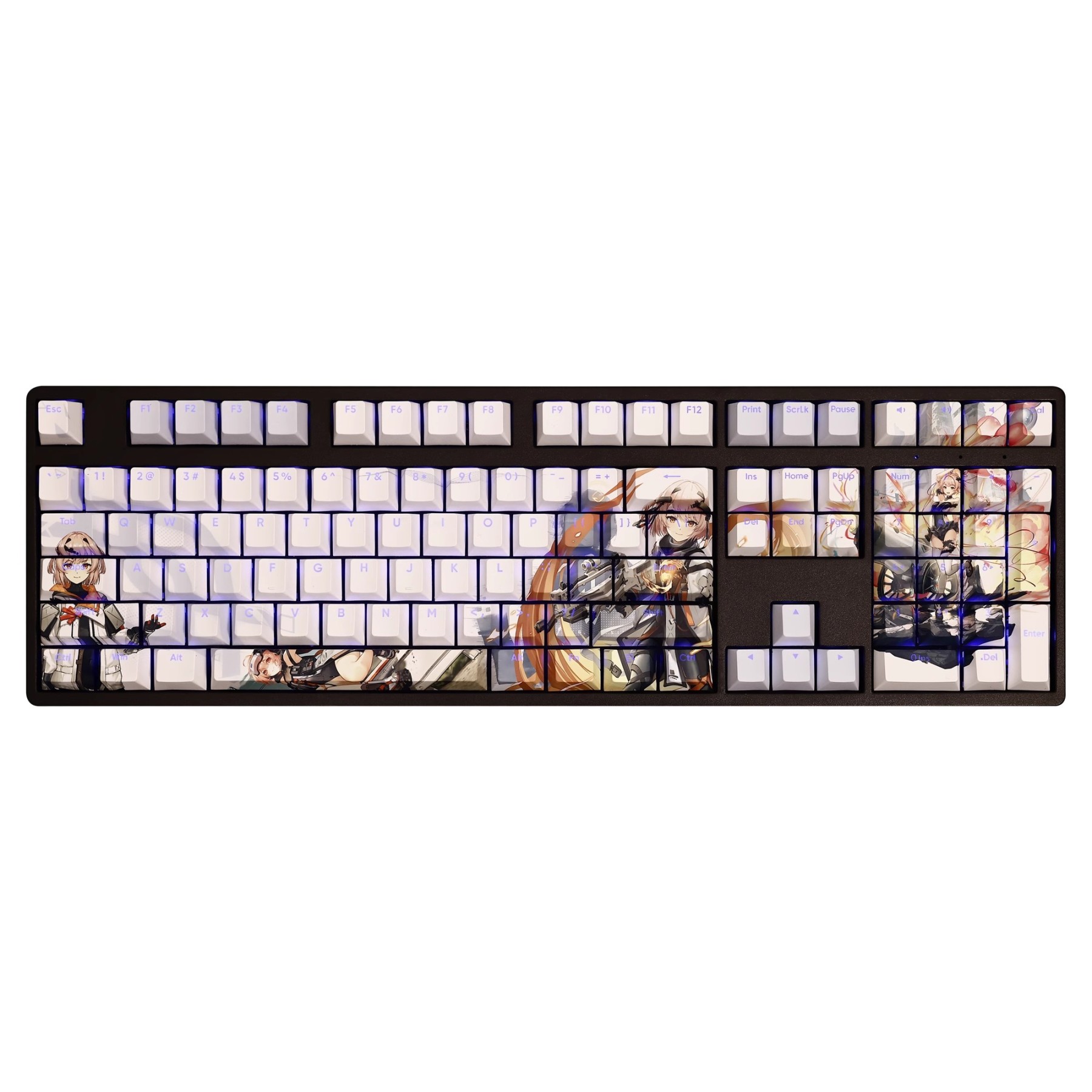 芙提雅透光RGB108鍵標準配列衛星軸鍵帽-ZUIHANG SHOP