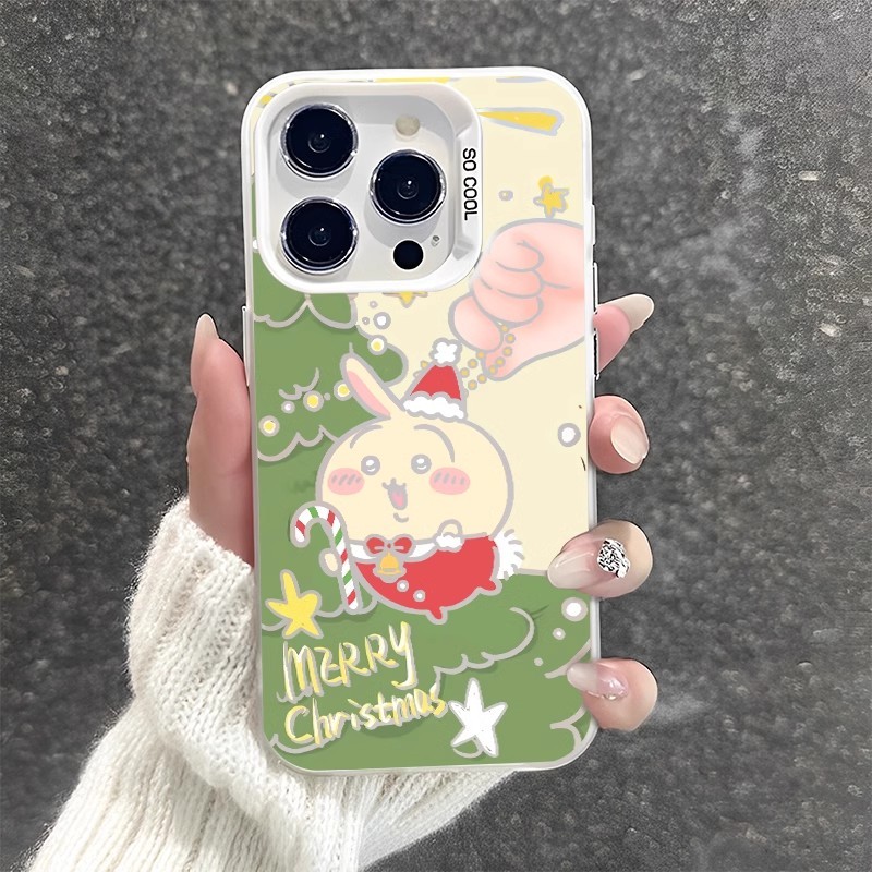 Chiikawa彩銀線條漸變防摔手機殼-ZUIHANG SHOP