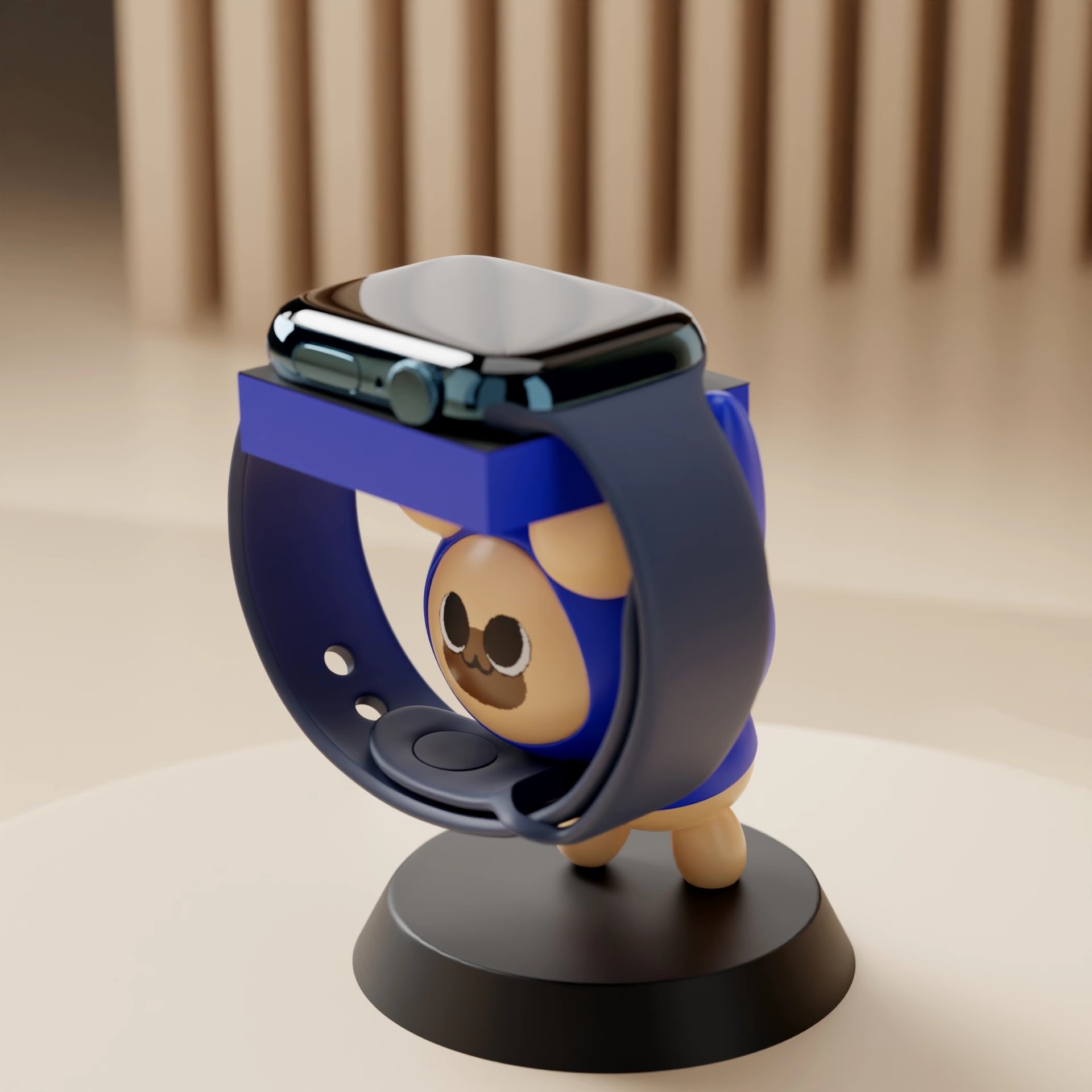 魔物獵人 艾露貓 手錶充電器支架底座-ZUIHANG SHOP