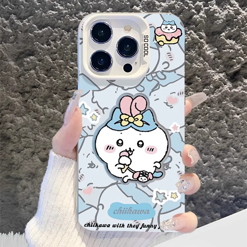 Chiikawa彩銀線條漸變防摔手機殼-ZUIHANG SHOP