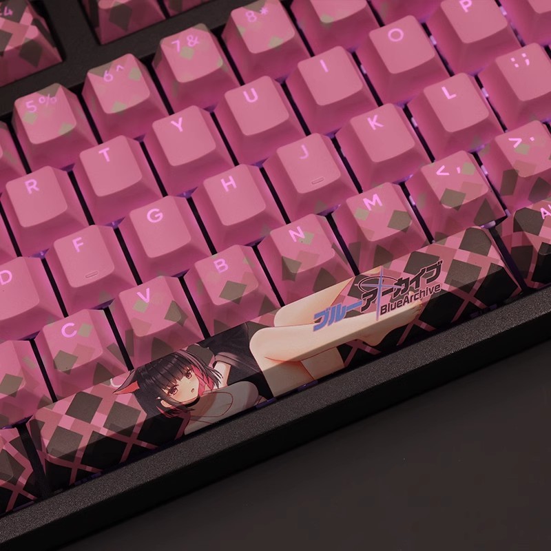 杏山和紗透光RGB108鍵標準配列衛星軸鍵帽