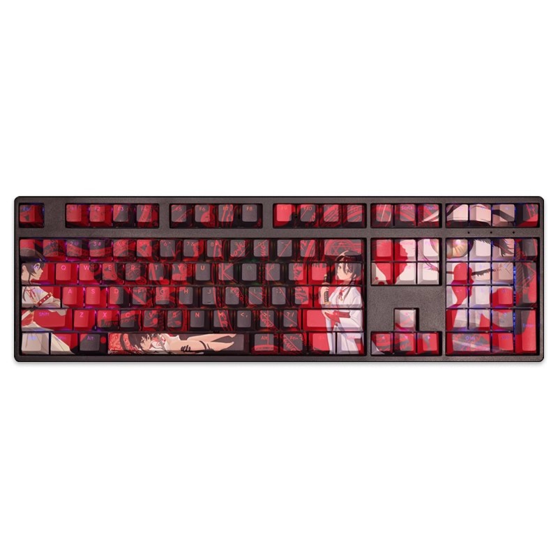 山田淺右衛門佐切透光RGB108鍵標準配列衛星軸鍵帽-ZUIHANG SHOP