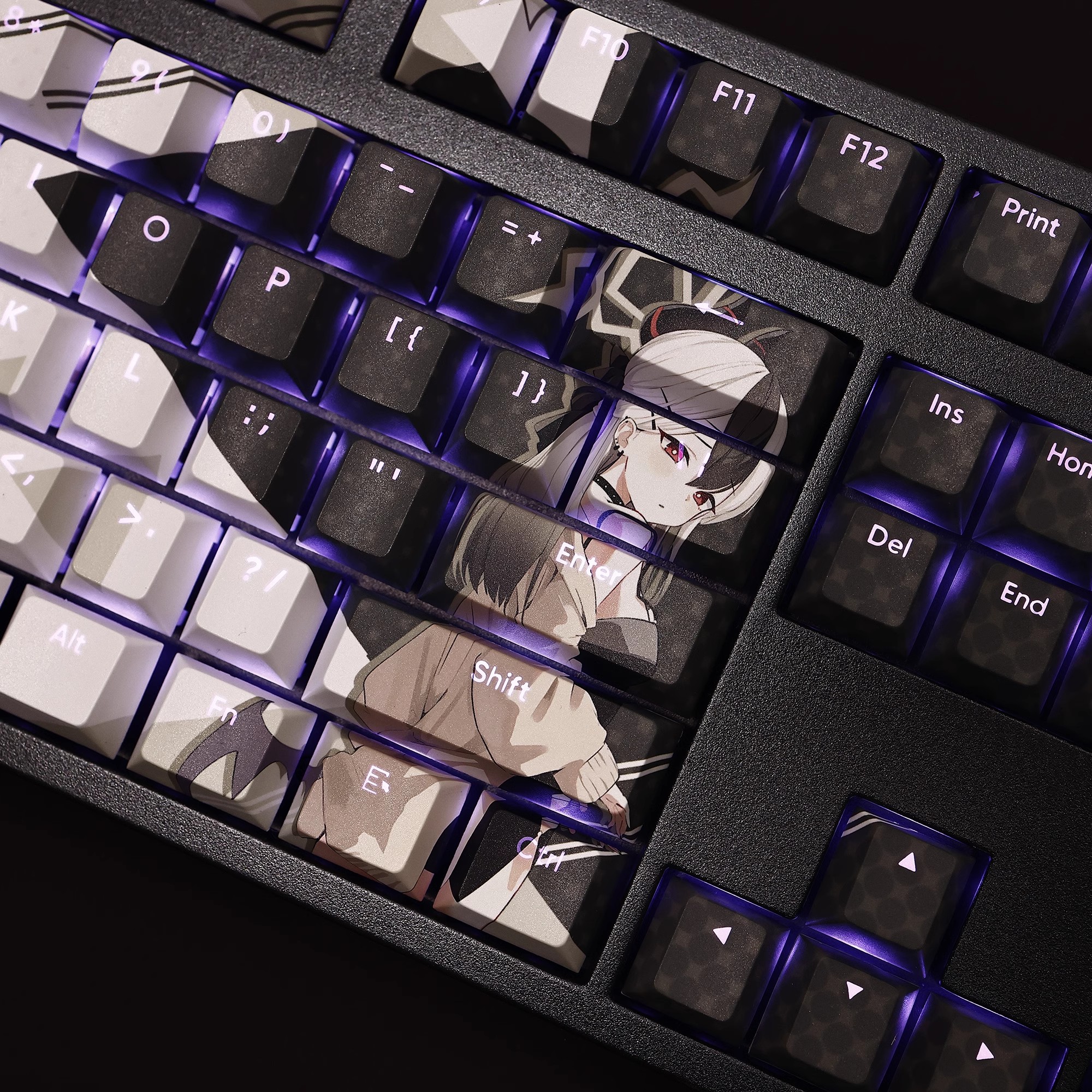 禮服版佳代子透光RGB108鍵標準配列衛星軸鍵帽-ZUIHANG SHOP
