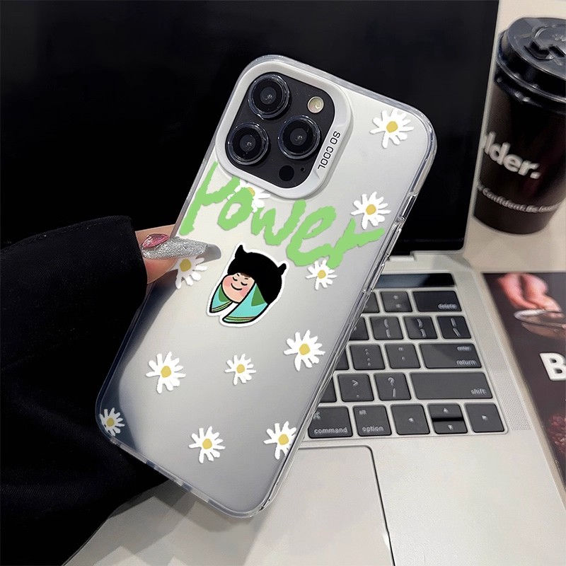 權志龍GD 彩銀線條漸變防摔手機殼-ZUIHANG SHOP