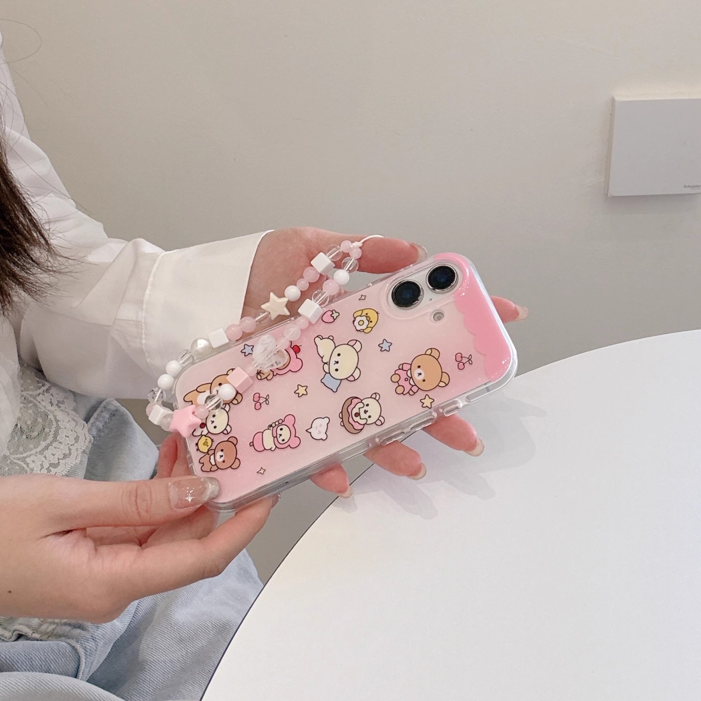 韓系卡通可愛輕鬆熊手機殼-ZUIHANG SHOP