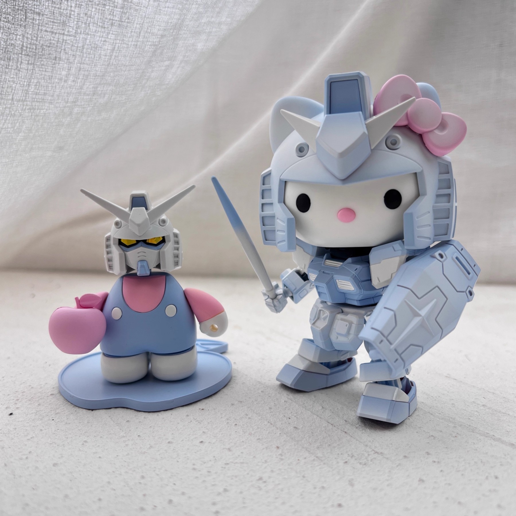 萬代 SDCS HELLO KITTY 凱蒂貓 薩克I +夏亞專用薩克II+RX-78-2 鋼彈-ZUIHANG SHOP
