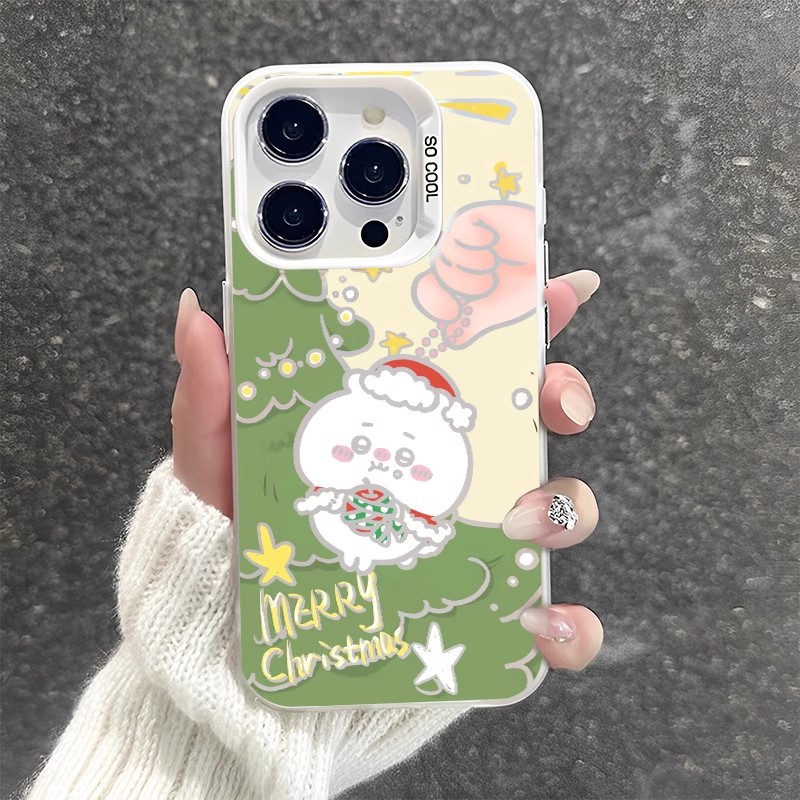 Chiikawa彩銀線條漸變防摔手機殼-ZUIHANG SHOP