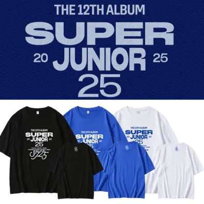 SUPER JUNIOR 2025 20週年巡迴演唱會 印花短袖T恤-ZUIHANG SHOP