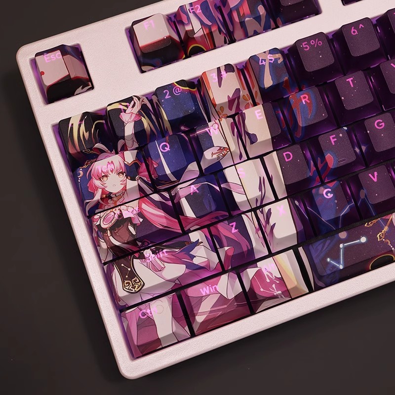 符玄透光RGB108鍵標準配列衛星軸鍵帽