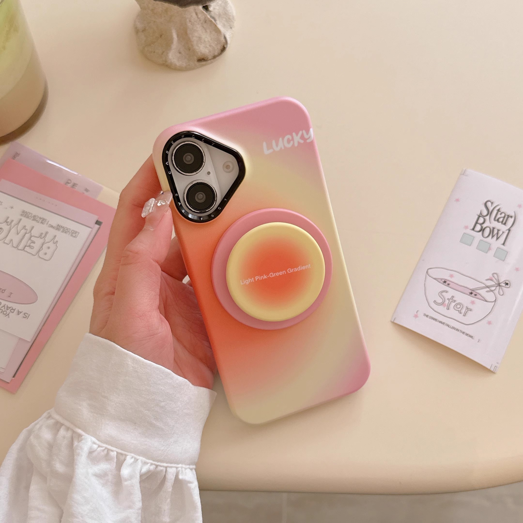 韓系小眾漸變暈染手機殼-ZUIHANG SHOP