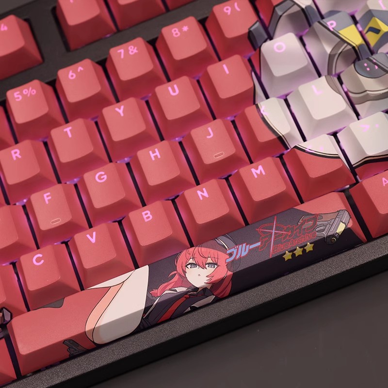 棗伊呂波透光RGB108鍵標準配列衛星軸鍵帽-ZUIHANG SHOP