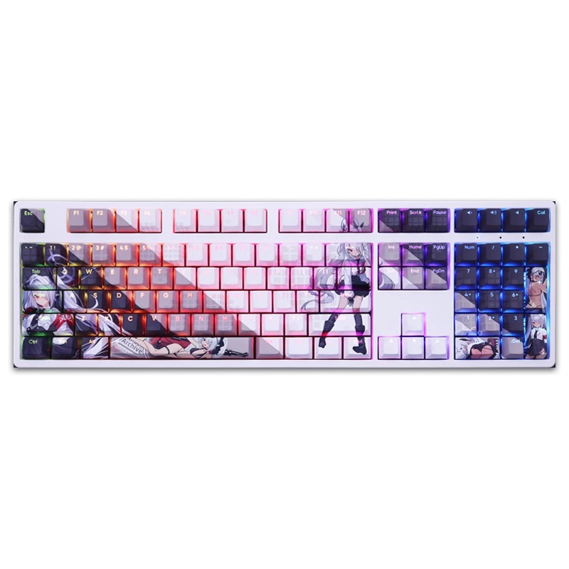 銀鏡伊織透光RGB108鍵標準配列衛星軸鍵帽-ZUIHANG SHOP