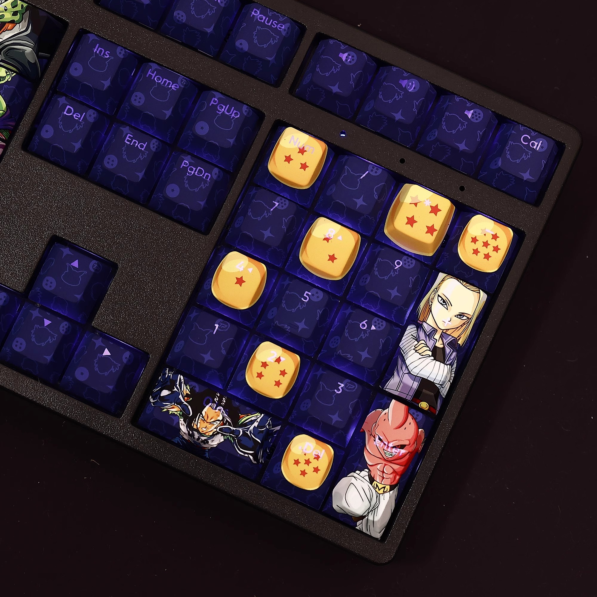 七龍珠透光RGB108鍵標準配列衛星軸鍵帽-ZUIHANG SHOP