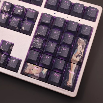 砂狼白子透光RGB108鍵標準配列衛星軸鍵帽
