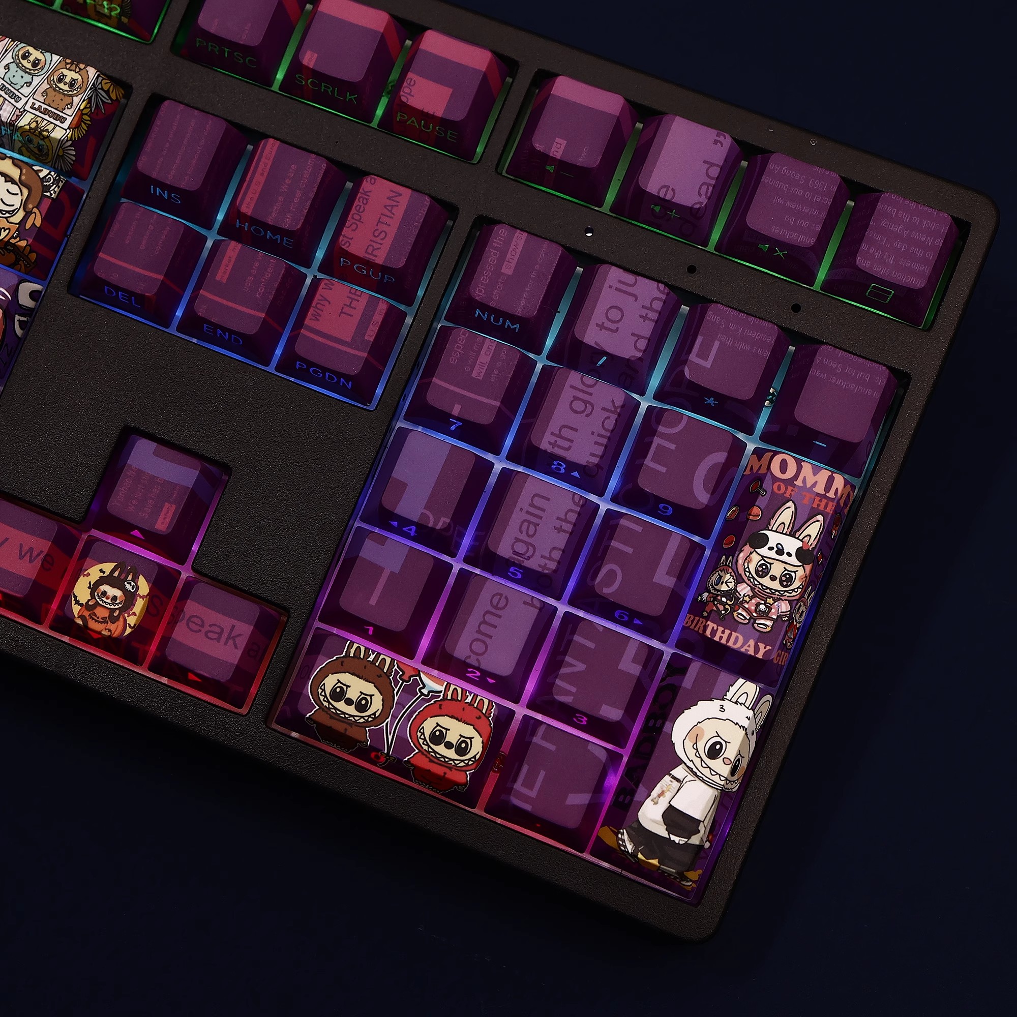 Labubu 108鍵 標準配列 衛星軸鍵帽-ZUIHANG SHOP