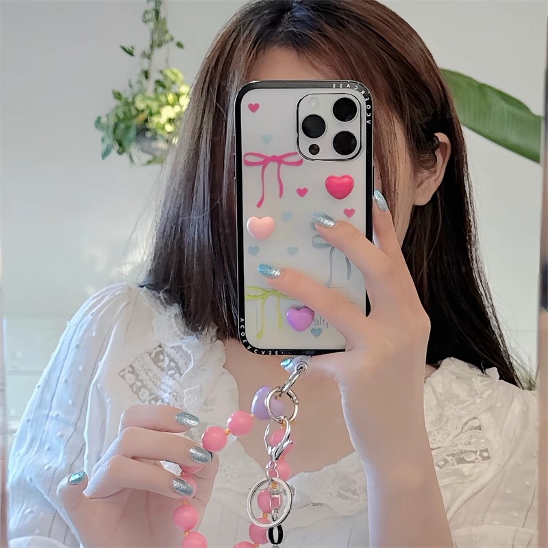 韓系立體愛心蝴蝶結手機殼-ZUIHANG SHOP