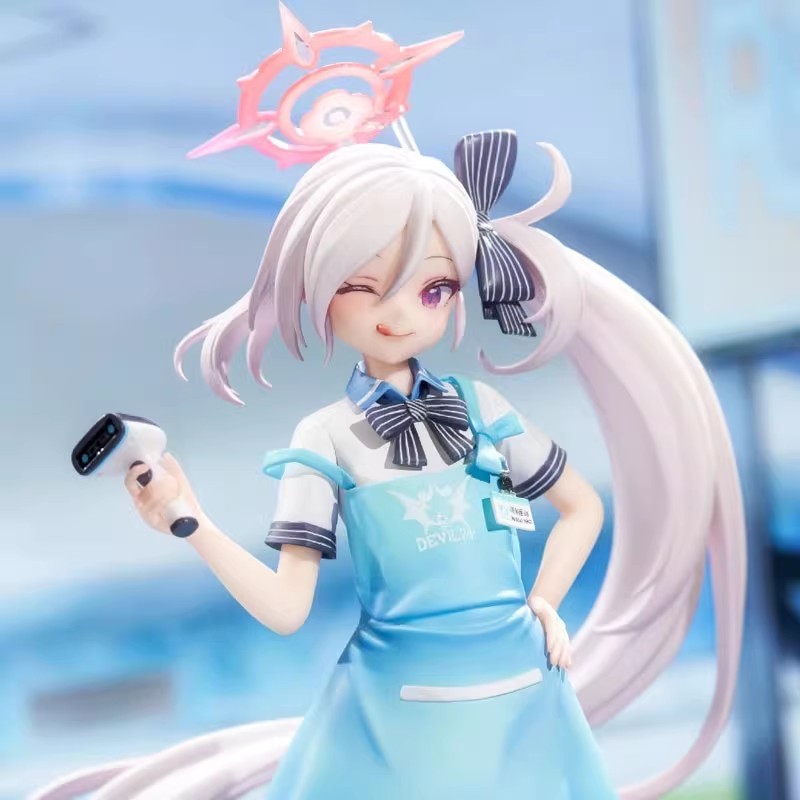 蔚藍檔案 淺黃無月 收銀員-ZUIHANG SHOP