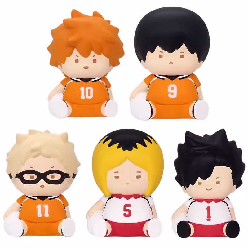 排球少年 豆豆眼 Q版公仔 5款