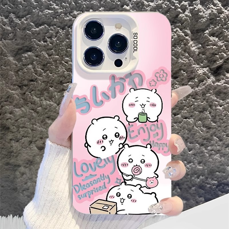 Chiikawa彩銀線條漸變防摔手機殼-ZUIHANG SHOP