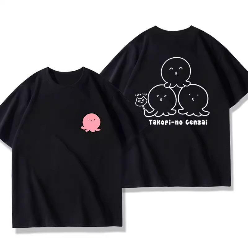 章魚嗶的原罪 周邊印花短袖T恤-ZUIHANG SHOP