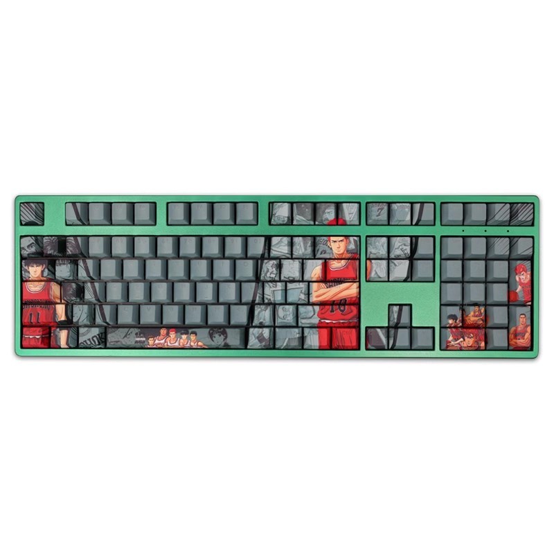 灌籃高手透光RGB108鍵標準配列衛星軸鍵帽