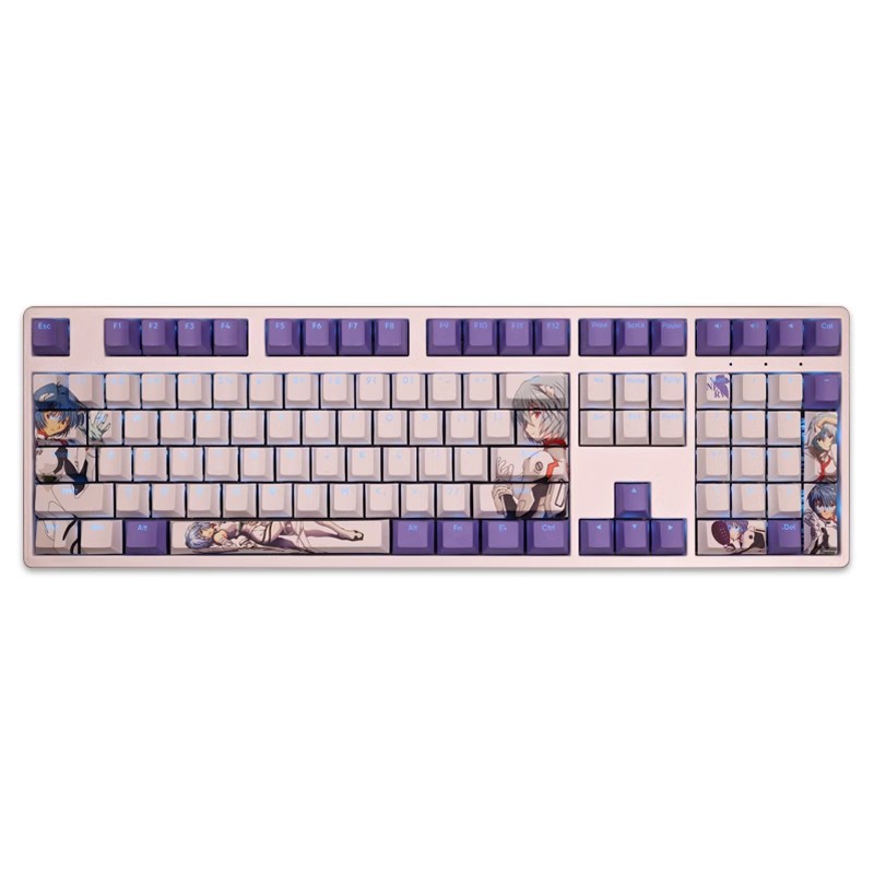 綾波麗透光RGB108鍵標準配列衛星軸鍵帽-ZUIHANG SHOP