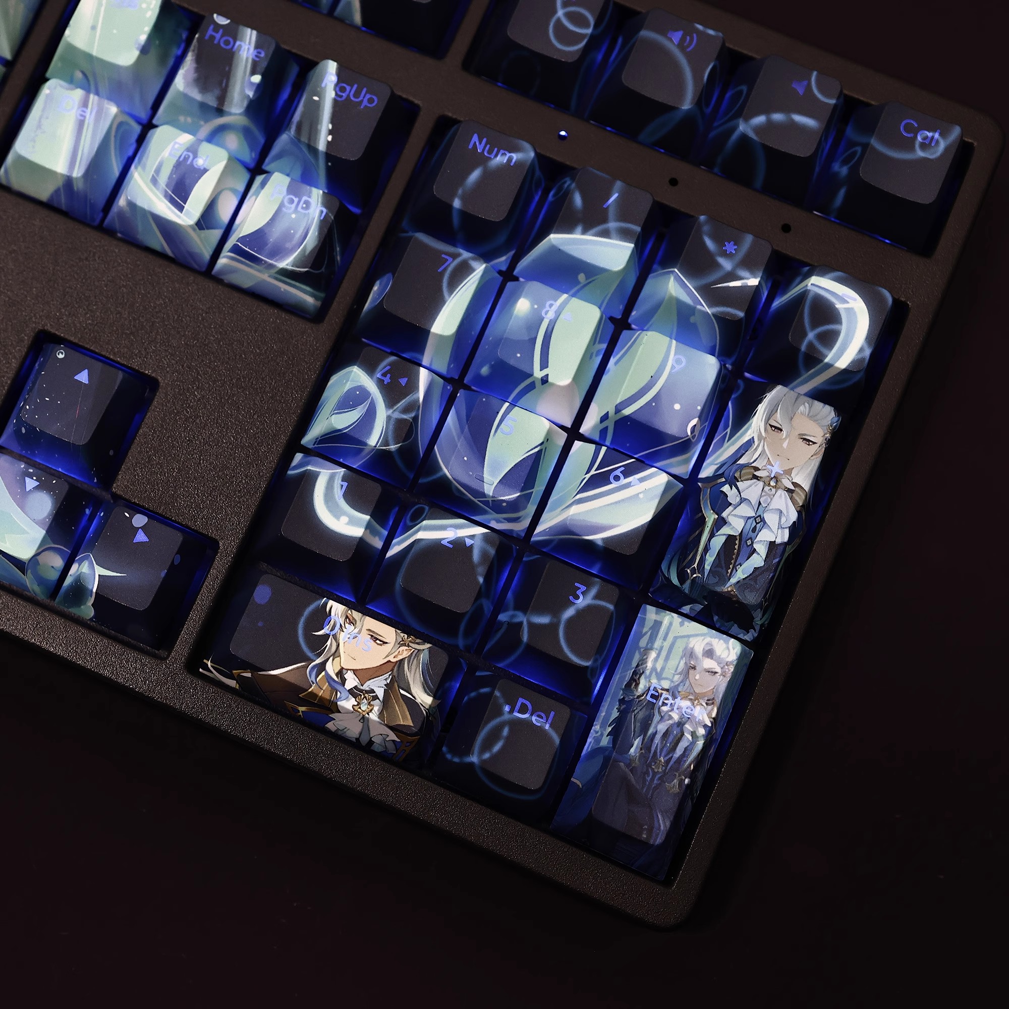 那維萊特透光RGB108鍵標準配列衛星軸鍵帽-ZUIHANG SHOP