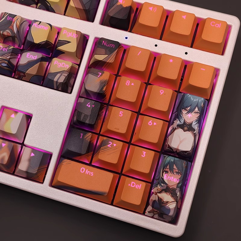 馭空透光RGB108鍵標準配列衛星軸鍵帽-ZUIHANG SHOP